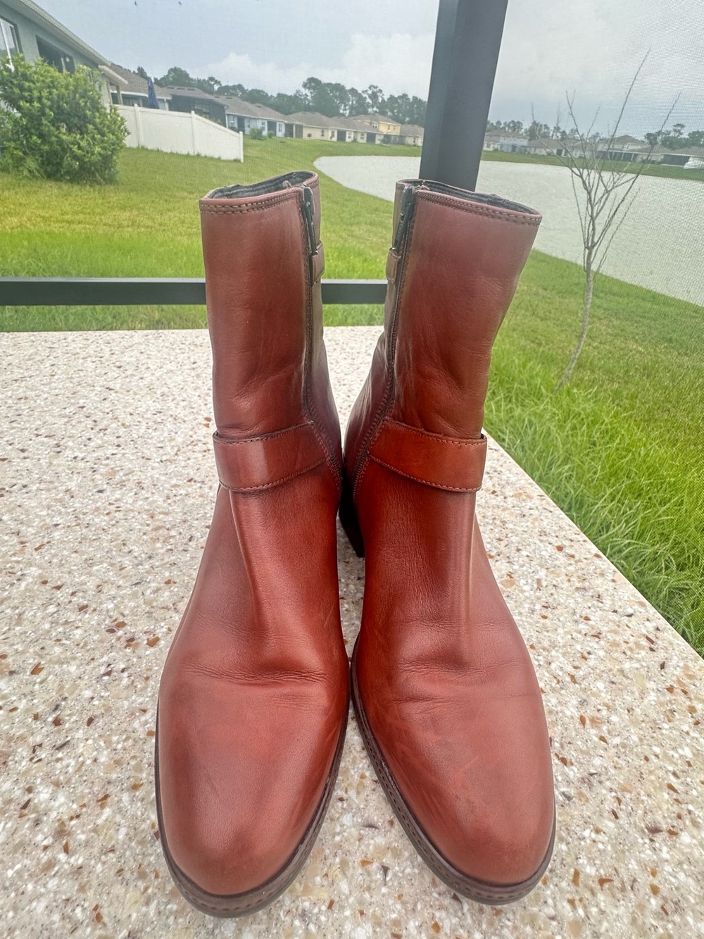 Clarks Mascarpone style boots Sz 8